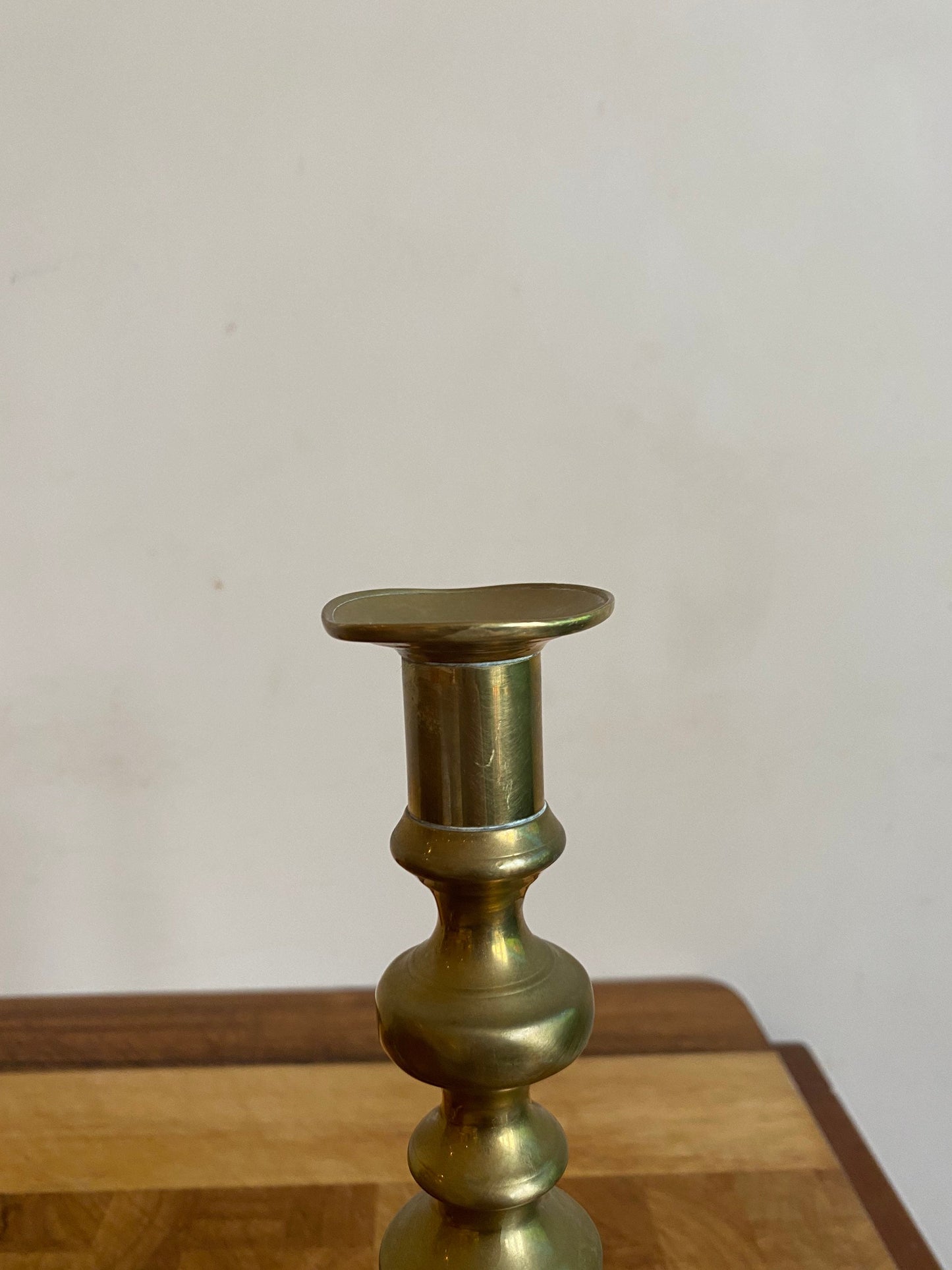 Vintage Brass Candle Holder, Mid Century Brass Candlestick Holder, Vintage Candleholder, Brass Candlestick, Vintage Brassware, Vintage Table