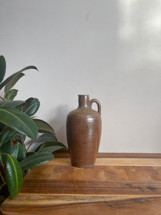 Vintage Stone Flagon | Vintage Portuguese Pottery | Campos Filhos Aveiro Portugal | Mid Century Bud Vase | Mid Century Vase | Vintage Gift