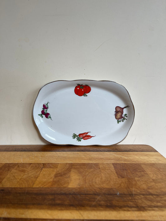 Vintage Alfred Meakin Serving Plate | Vintage Crudité Platter | Vintage Tableware | Vintage Ironstone Plate | Vegetable Plate | Serving Plat