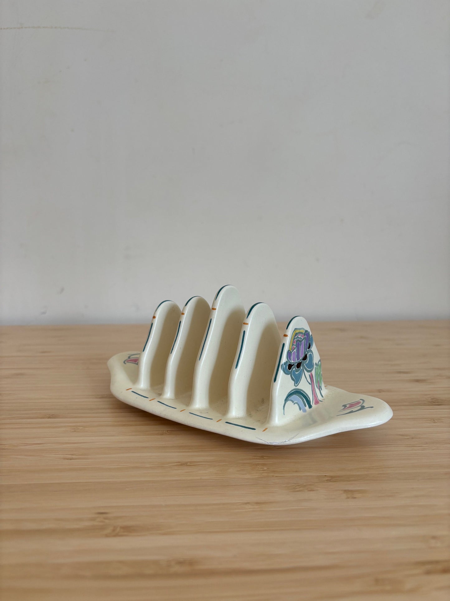 Vintage Toast Rack | Vintage Kitchenware | Honitan Pottery Toast Rack | Retro Toast Rack | Kitsch Ceramic Toast Rack | Vintage Gift |