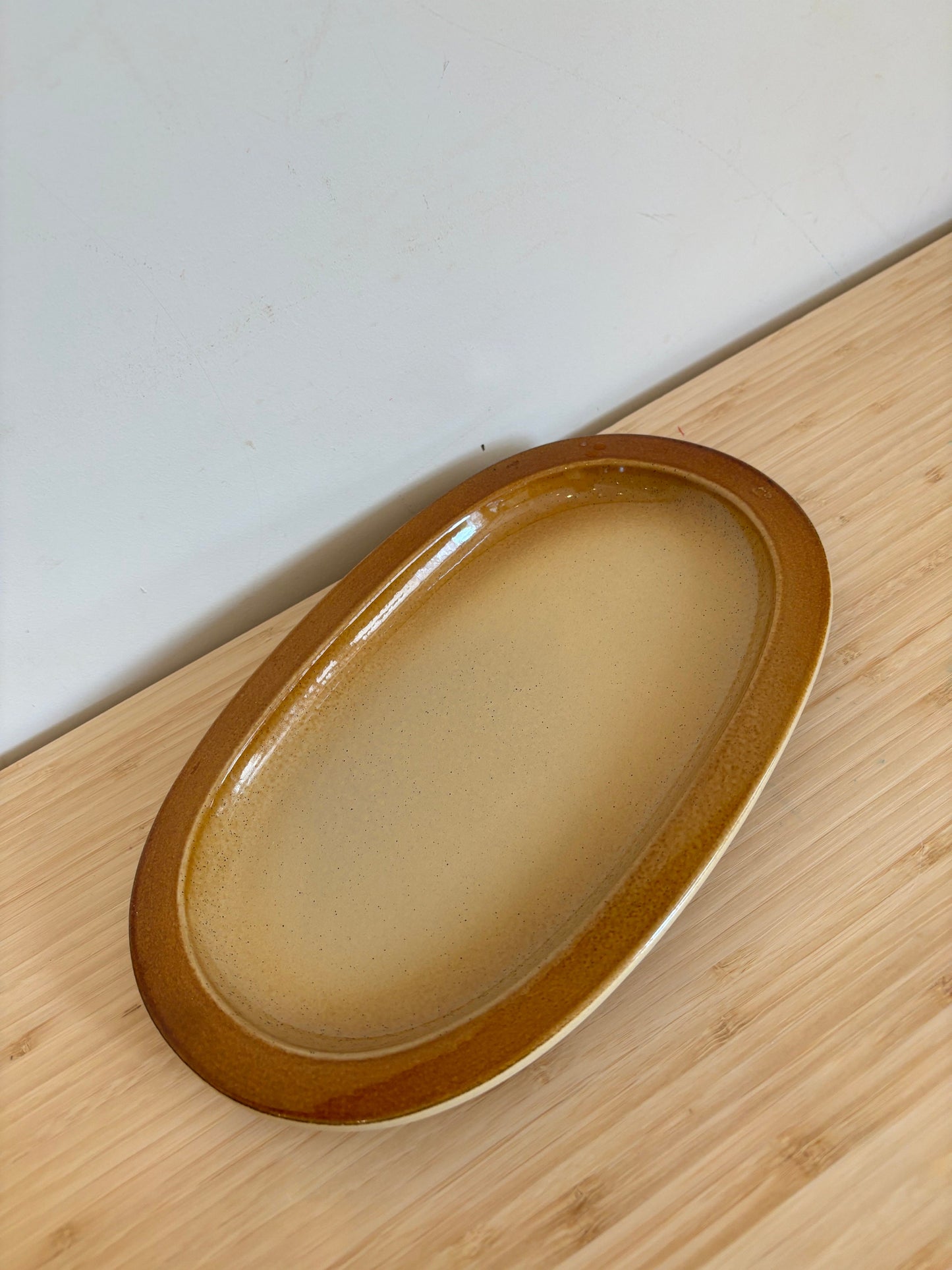 Vintage T G Green Oval Platter | Vintage Serving Plate | Mid Century Modern | Vintage Tableware | Chic Serving Plate | Vintage Gift |