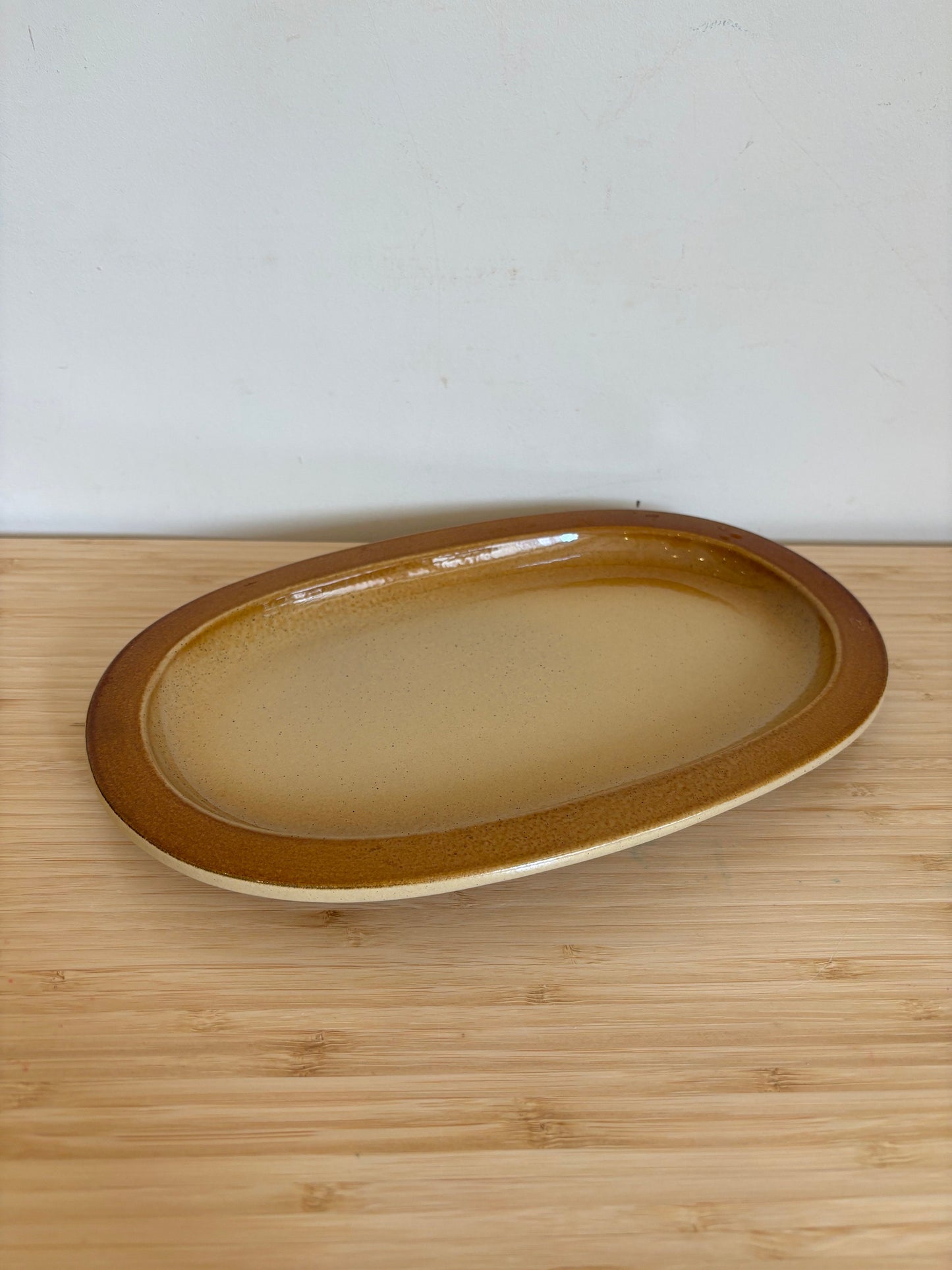 Vintage T G Green Oval Platter | Vintage Serving Plate | Mid Century Modern | Vintage Tableware | Chic Serving Plate | Vintage Gift |